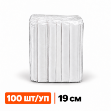 Палочки круглые бамбуковые в индивидуальной упаковке, 100 шт/уп