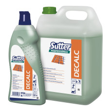 Моющее средство Sutter Professional DECALC для удаления известкового налета, 1 и 5 кг.