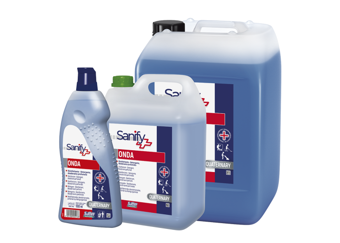 Универсальное моющее средство Sutter Professional ONDA с дезинфицирующим эффектом, 1 и 5 кг