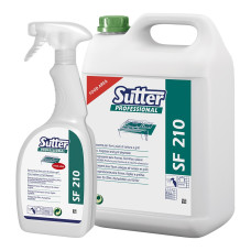 Щелочной концентрат Sutter Professional S.F. 210 для пароконвектоматов, 0,5 и 5 кг