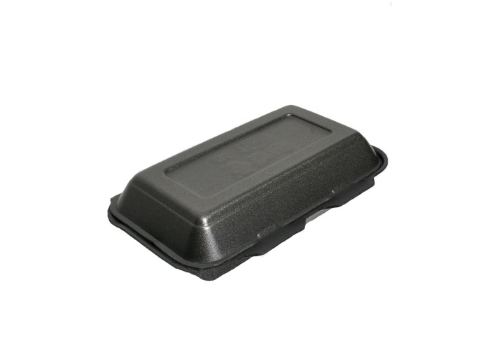Одноразова упаковка ланч-бокс HP-10 чорний (240х155х70), 250 шт/уп