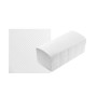 Рушник білий V-складання двошаровий целюлозний 150 лист/уп - Фото 1