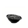 Упаковка для салата Oval-500 мл косая овальная черная, 450 шт/уп - Фото 1